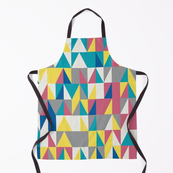 Artikelvorschau, Geometric triangular shapes in multicolor palette variation in abstract mosaic entworfen und verkauft von acidmit.