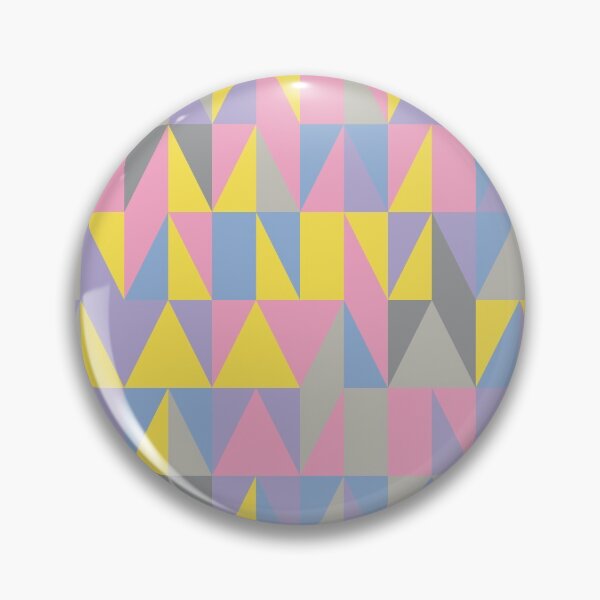 Item preview, Geometric triangular shapes in multicolor palette variation in abstract ornament designed and sold by acidmit.