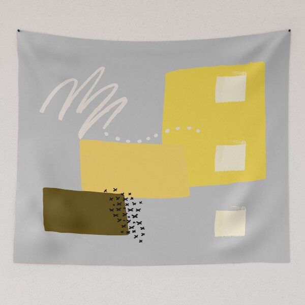 Item preview, Illuminating and Ultimate Gray Modern Art No1 2022 designed and sold by dreamofdenim.