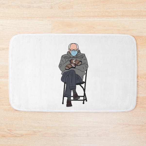 Item preview, Cold Bernie Sanders Mittens Inauguration Design designed and sold by AnleuAvePrints.