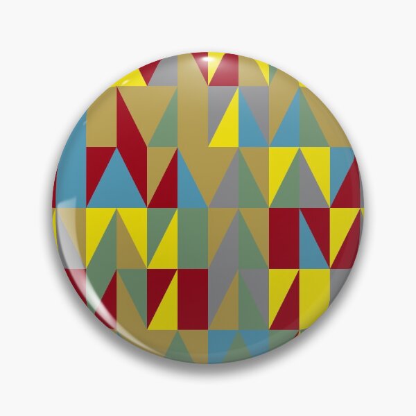 Artikelvorschau, Abstract mosaic with geometric triangular elements in multicolor palette variation entworfen und verkauft von acidmit.