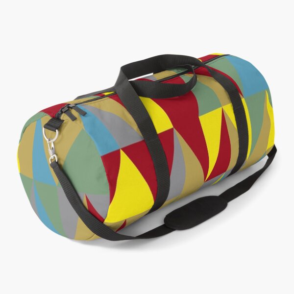 Item preview, Abstract mosaic with geometric triangular elements in multicolor palette variation designed and sold by acidmit.