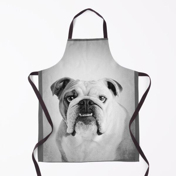 Item preview, English Bulldog dog - BW Vintage - D34 designed and sold by DecoVintage.