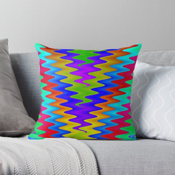 VIBRANIUM Throw Pillow