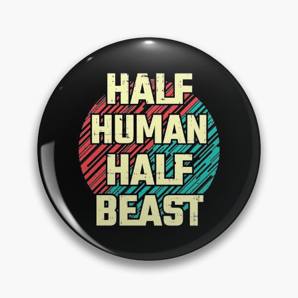 Item preview, Half human half beast designed and sold by crazy merchs.