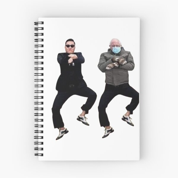 Item preview, Bernie Sanders gangnam style - mittens meme - Funny. designed and sold by TirnanOg020.