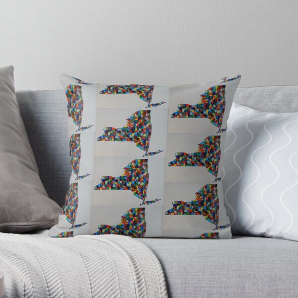 New York Throw Pillow