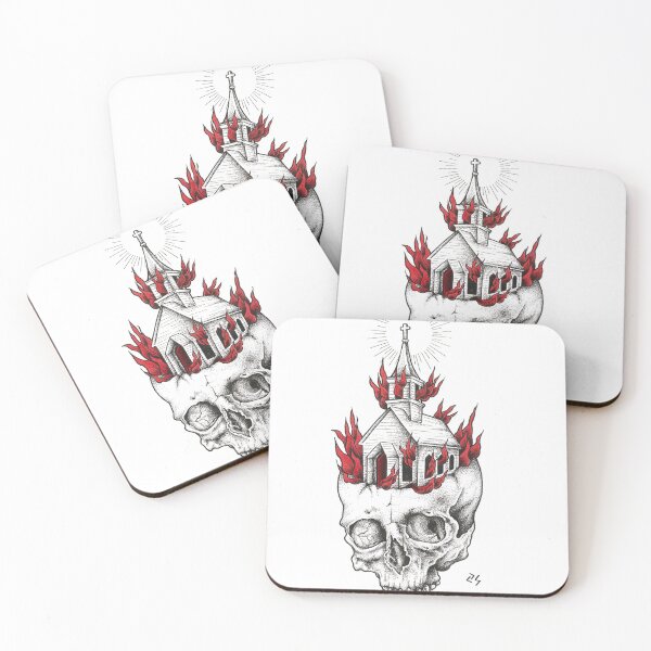 Item preview, Black metal church designed and sold by Joanna  Sasso.