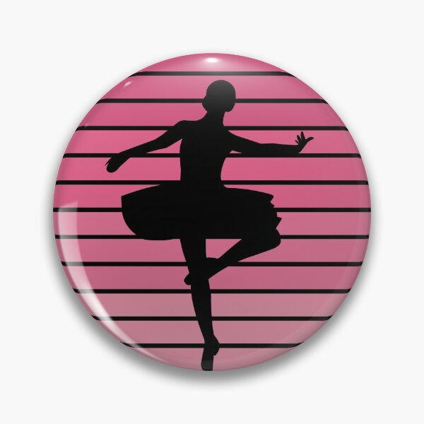 Item preview, Ballerina Silhouette Pink designed and sold by RosiesSticks.