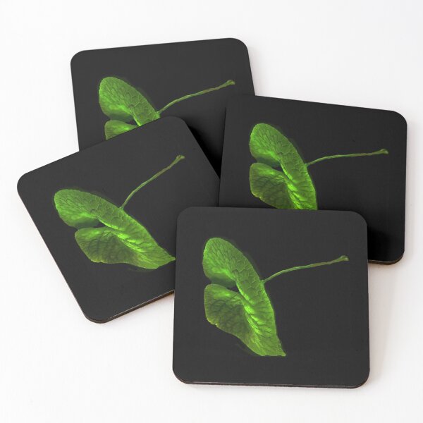Item preview, Large Green Leaf of Black designed and sold by AMGImpressions.