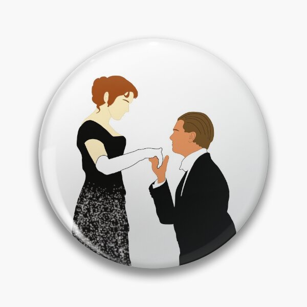 Artikelvorschau, Von der Titanic inspirierte Grafik von Jack und Rose entworfen und verkauft von meresgoldenshop.