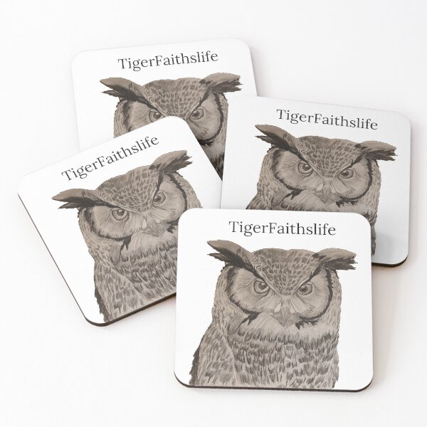 Item preview, Sketched owl. designed and sold by TigerFaithslife.