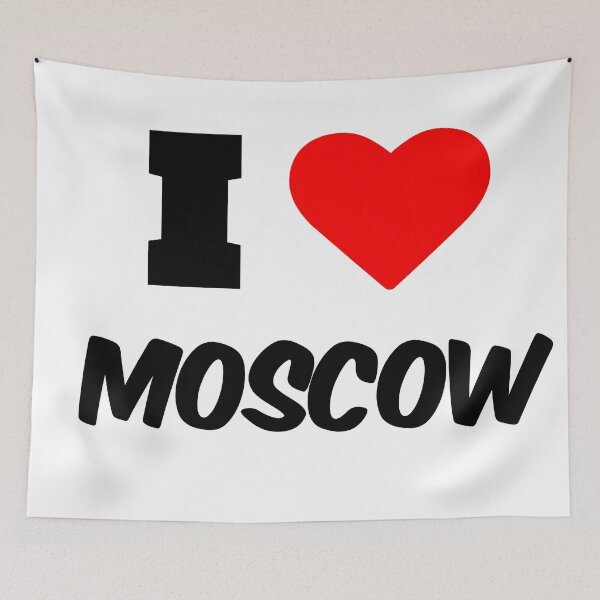 Item preview, I Love Moscow designed and sold by dino8.