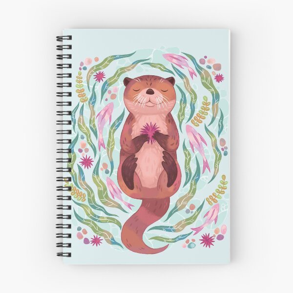 Item preview, Sleepy Otter in the sea designed and sold by michelledraws.