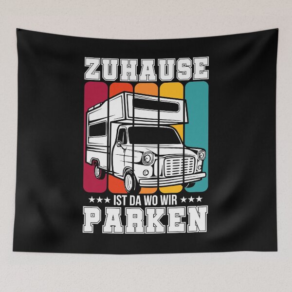 Item preview, Home Is Where We Park Gift Camping Friends designed and sold by PlatonisDesign.