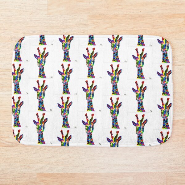 Giraffe Bath Mat
