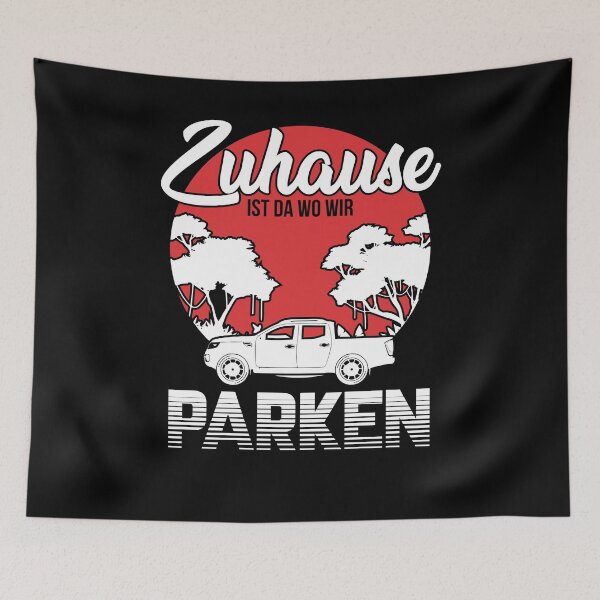 Item preview, Gift Camping Friends Home Is Where We Park designed and sold by PlatonisDesign.