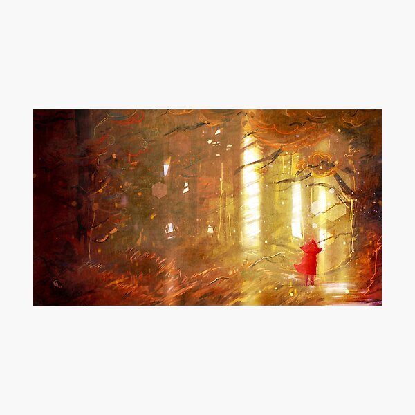 Where is the Wolf ? Photographic Print