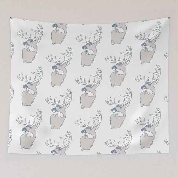 Item preview, Whitetail Deer Graphic Print  designed and sold by CoryPeeples.