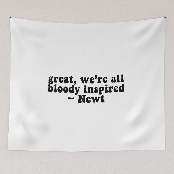 Item preview,  newt quote designed and sold by MagicDinoz.