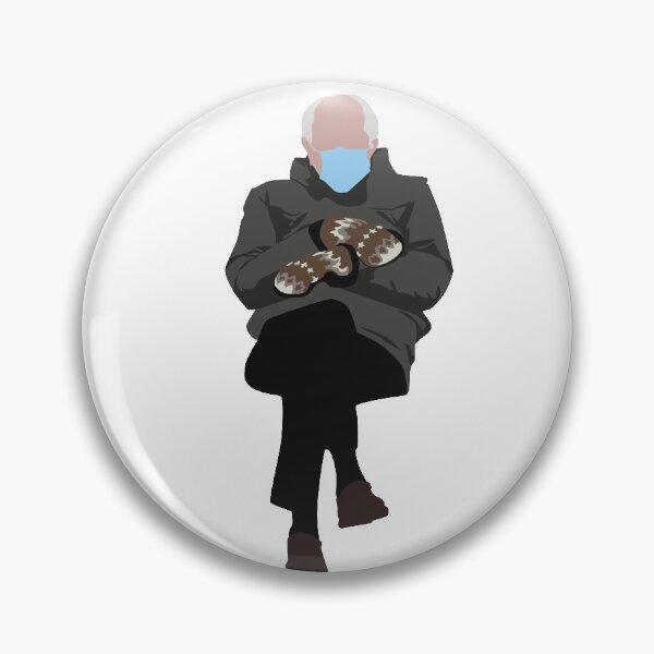 Item preview, Bernie Sanders Mittens Meme Minimalist designed and sold by zlapr.