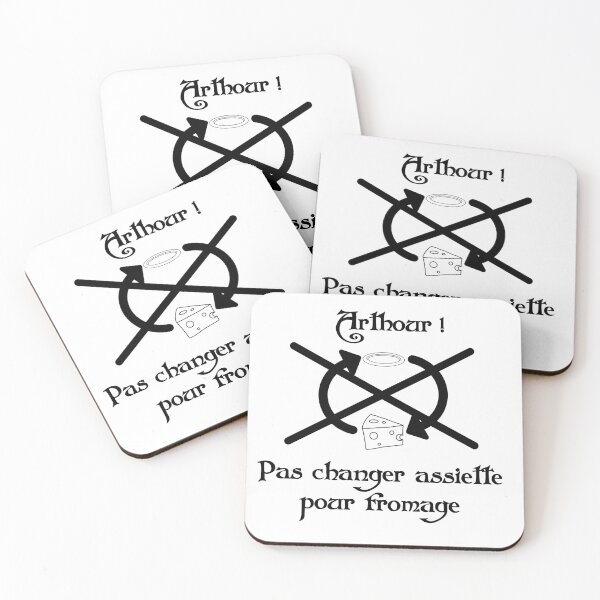 Item preview, Arthur! Don't change cheese plate - Kaamelott inspiration - Kaamelott designed and sold by Geekoss.