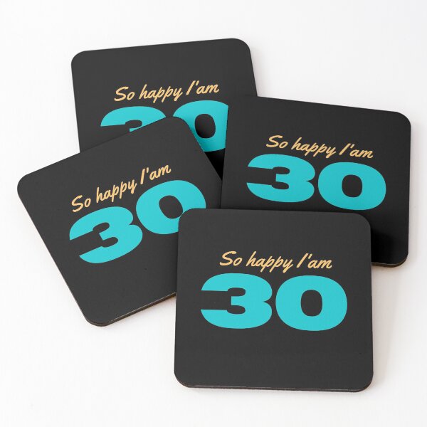 Item preview, So Happy im thirty light blue designed and sold by kyds.