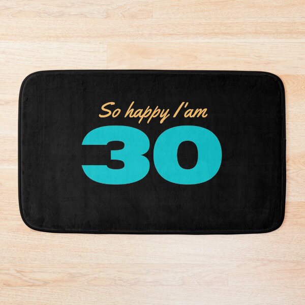 Item preview, So Happy im thirty light blue designed and sold by kyds.