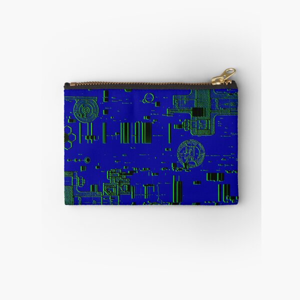 Item preview, Blue Green Circuit designed and sold by Coffinstaple.