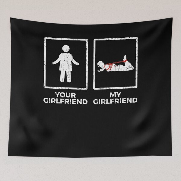 Item preview, Your Girlfriend My Girlfriend BDSM Kink Submissive Fun Gift designed and sold by oounitluca.