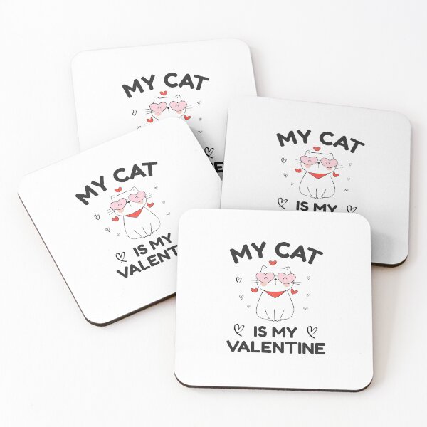 Item preview, Sorry girls my cat is my valentine  designed and sold by Designhub14.