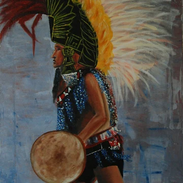 Artwork thumbnail, dancing warrior by Inese