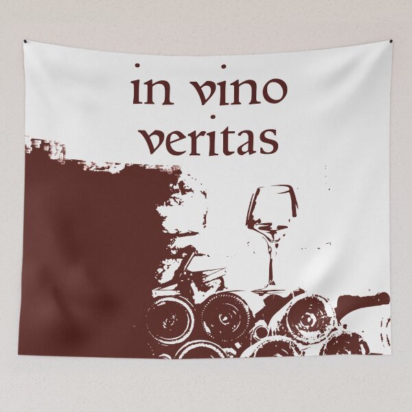 Item preview, In vino veritas designed and sold by leewarddesign.