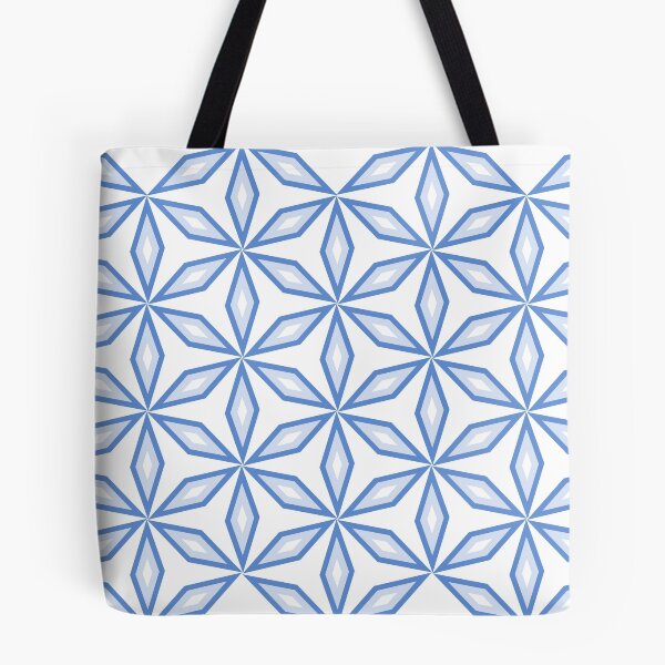 Item preview, Diamonds and flowers in blue designed and sold by cocodes.