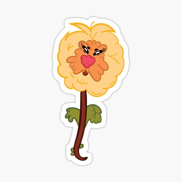 Alice in Wonderland Dandelion Sticker for Sale by mintsucre Redbubble