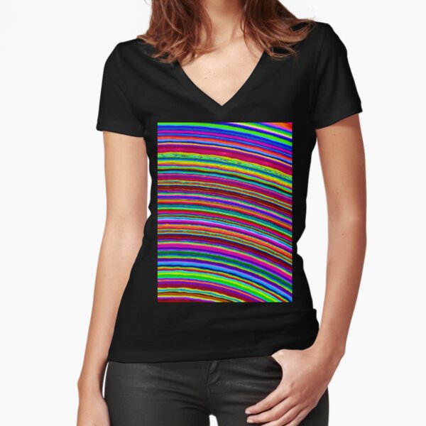 Fitted V-Neck T-Shirt