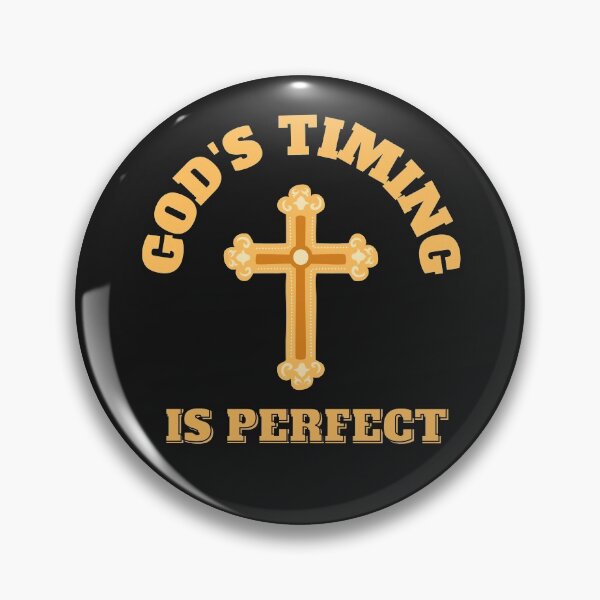 Item preview, God's timing is perfect designed and sold by Delicarte.