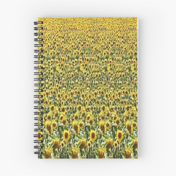Item preview, Flying Over Sunflower Field Stereogram designed and sold by JMarP.