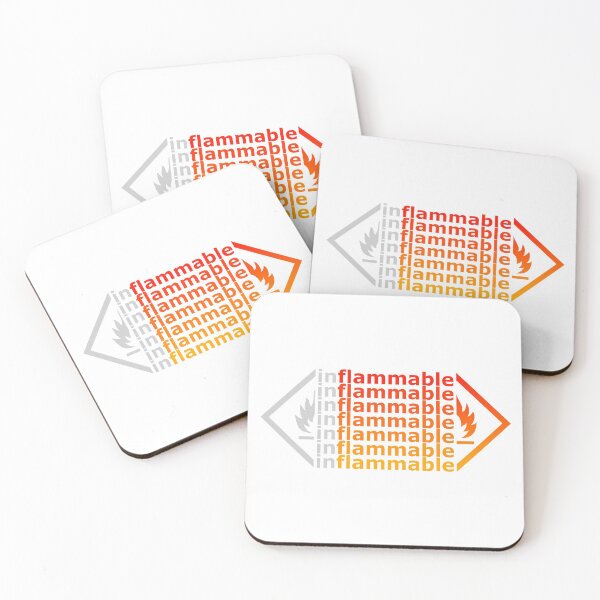 Item preview, [in]flammable graphic designed and sold by ChemisTees.