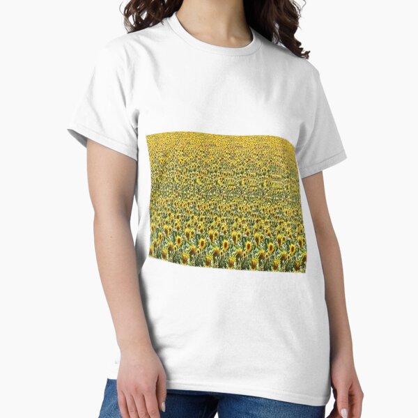 Vista previa del artículo con la obra «Estereograma volando sobre campo de girasol», diseñado y vendido por JMarP.