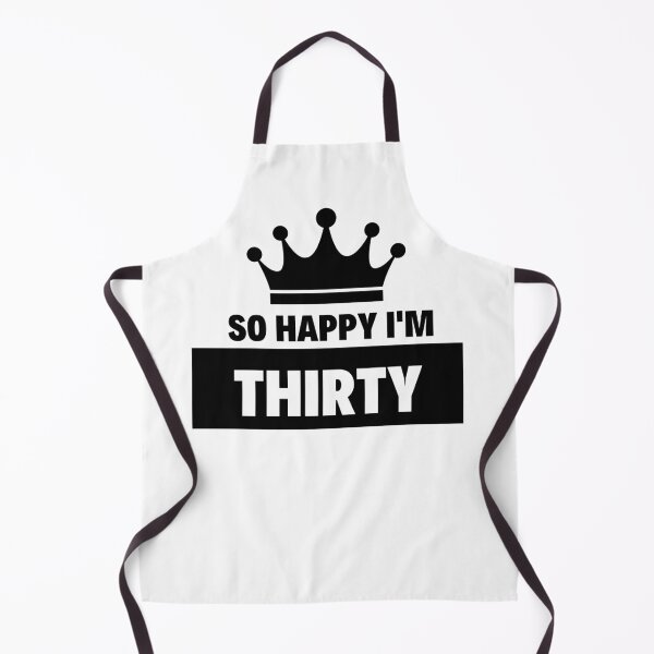 Item preview, So Happy im thirty black designed and sold by kyds.