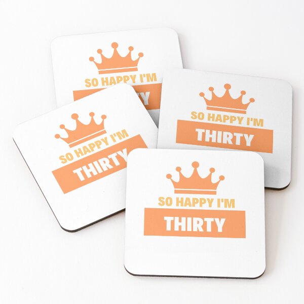 Item preview, So Happy im thirty orange designed and sold by kyds.