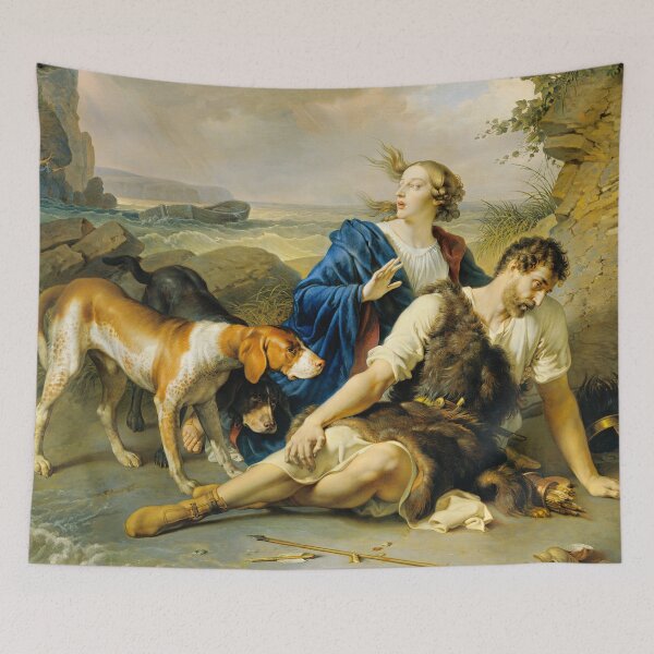 Item preview, Arindal and Daura - Johann Peter Krafft designed and sold by brushandframes.