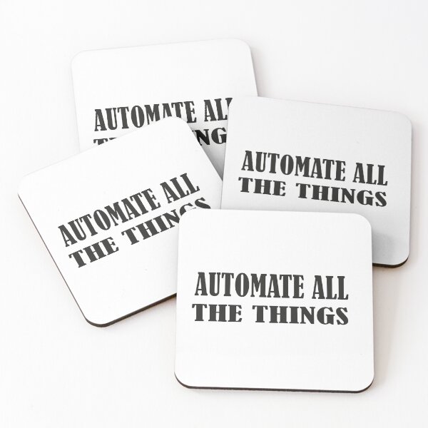 Item preview, AUTOMATE ALL THE THINGS, Funny Essential T-Shirt designed and sold by GAKIEART.