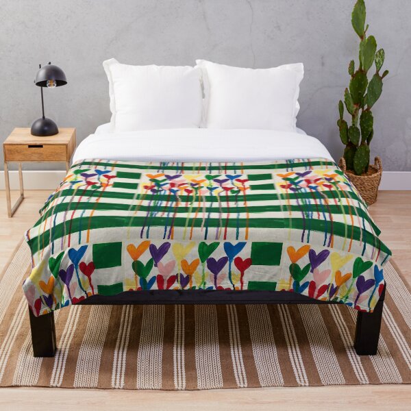 Bleeding Love Throw Blanket