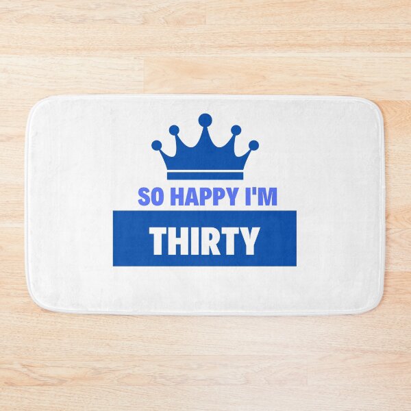 Item preview, Tan feliz soy treinta azul designed and sold by kyds.