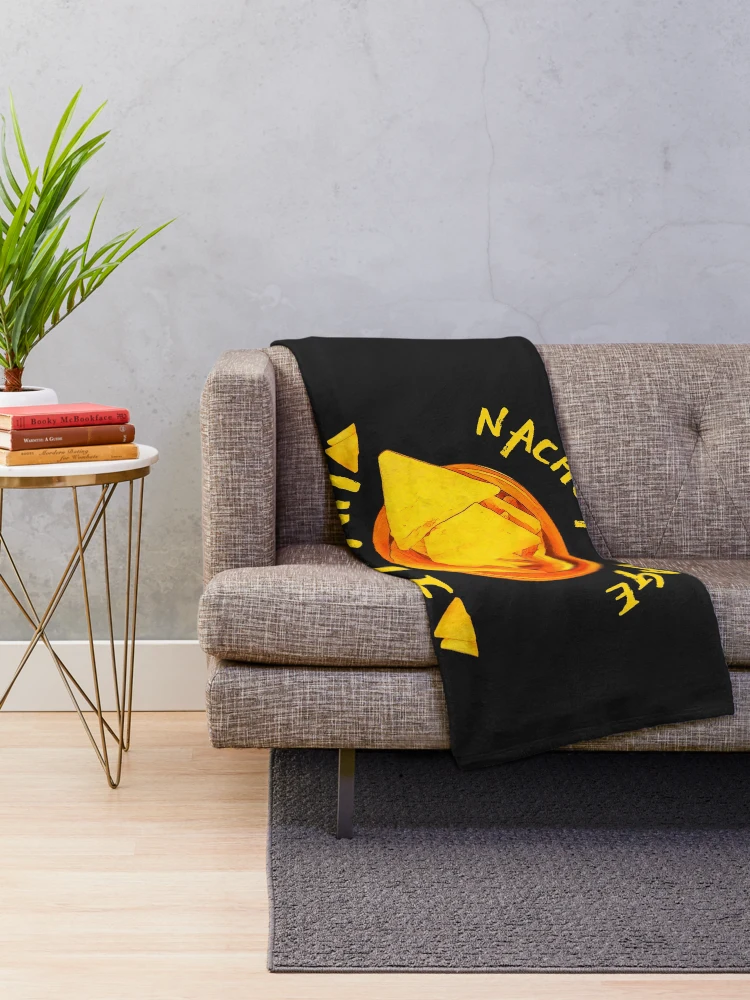 Thumbnail 2 of 6, Throw Blanket, Nacho Average Uncle  designed and sold by DesignsofNote.