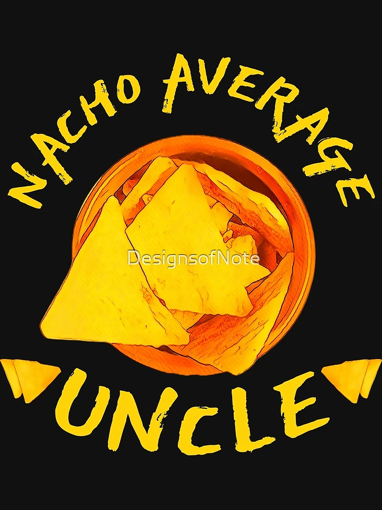 Thumbnail 3 of 3, Scarf, Nacho Average Uncle  designed and sold by DesignsofNote.