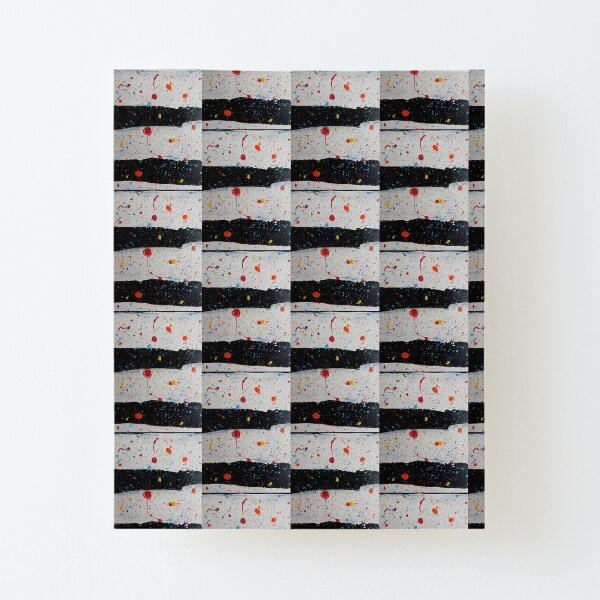 Splatter Canvas Mounted Print