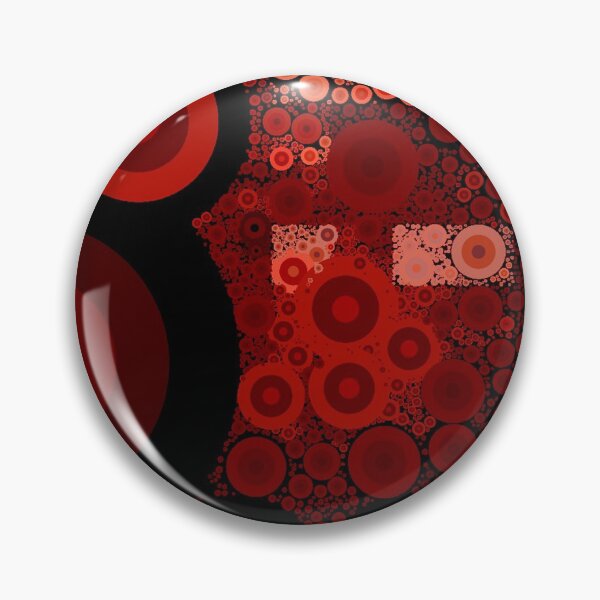 Item preview, Red drops in a Puddle Absolutely Impossible Pattern  designed and sold by LJWDesigns.